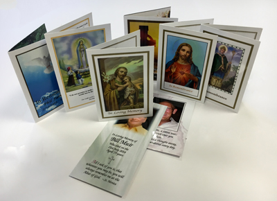 Memorial cards