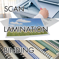 Scans, Lamination and Binding