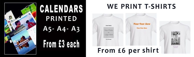 Pollyprint design and print examples